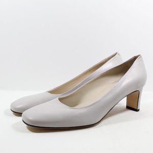 Amalfi By Rangoni Sven Leather Pump - Beige/Off White